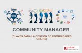 Community Manager. Claves para la Gestión de Comunidades online