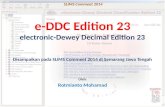 E ddc edition 23 untuk slims