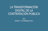 La trasformación digital de la contratación pública 7