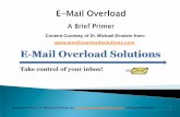 E-Mail Overload - A Brief Primer