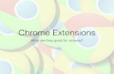 Chrome Extensions at Manhattan JS