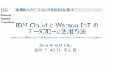 Ibm cloud and watson iot 20160616
