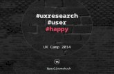 #research #user #happy - Techniki wspierania wywiadu - UX Camp 2014