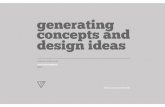 Generating Architectural Concepts & Design Ideas