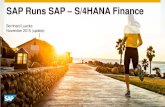 S/4HANA Finance - SAP runs SAP - CFO Breakfast