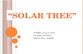 Solar tree power point presentation