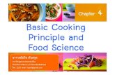 Chapter 4  : Basic cooking principle & food science