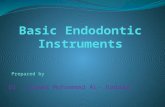 Endodontic instruments