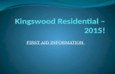 Kingswood Residential – 2015!