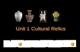 Unit 1 Cultural Relics. Are they cultural relics? Ming Dynasty vase Taj Mahal （泰姬陵） ivory dragon boat Mogao Caves.