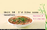 Unit 10 I‘d like some noodles. Section B 第 3 课 时 (1a-1d)