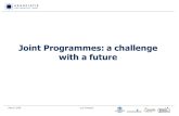March 2008Luc François1 Joint Programmes: a challenge with a future.