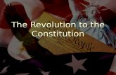 The Revolution to the Constitution. The New Government Articles of Confederation (1777) Articles of Confederation (1777) Is the Articles of Confederation.