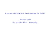 Atomic Radiation Processes in AGN Julian Krolik Johns Hopkins University.