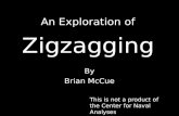 Zigzagging By Brian McCue An Exploration of This is not a product of the Center for Naval Analyses.