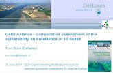Delta Alliance - Comparative assessment of the vulnerability and resilience of 10 deltas Tom Bucx (Deltares) 8 June 2011 EEA Expert.