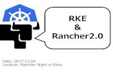 RKE + Rancher 2.0