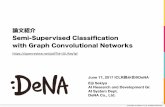 Semi-Supervised Classification with Graph Convolutional Networks @ICLR2017読み会
