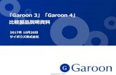サイボウズ Garoon 3/Garoon 4 比較資料