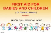 First aid for babies and children