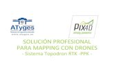 Solución profesional para mapping con drones