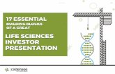 17 building blocks for a great life sciences presentation