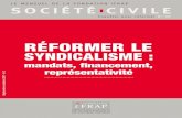 Réformer le syndicalisme : mandats, financement, représentativité