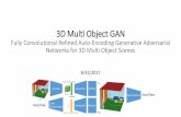 3D Multi Object GAN
