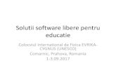 Solutii software libere pentru educatie