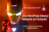 Eine WordPress Meetup Webseite auf Autopilot