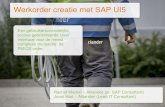Alliander werkorder creatie met SAP UI5