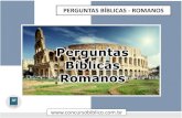 18 Perguntas Biblicas livro de Romanos