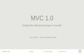 MVC 1.0: Zeitgemäße Webanwendungen in JavaEE