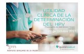Utilidad clínica de la determinación de VPH. Dr. José Antonio Vargas.