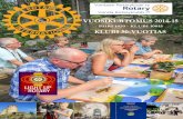 Vantaan Rotaryklubi ry:n vuosikertomus 2014-15