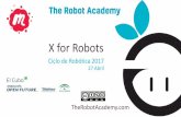 Curso: Iniciación a la robótica con RaspberryPi y ROS (Info)