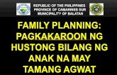 Family Planning: Pagpaplano ng Pamilya