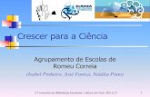 Projeto "Crescer para a Ciência" AE Romeu Correia , Almada Nov 2017