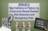 Mga Hakbang sa Pagbuo ng Community-Based Disaster Risk Reduction and Management Plan AP 10