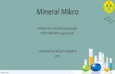 Mineral Mikro Biokimia
