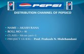 Distribution strategy of pepsico ppt