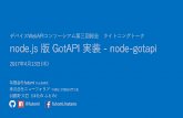node.js 版 GotAPI 実装 - node-gotapi