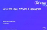 IoT at the Edge: AWS IoT & Greengrass 활용 방법