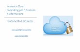 Cloud Computing fondamenti di sicurezza