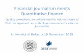 Financial journalism meets quantitative finance