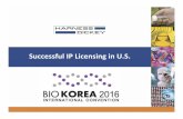 U.S. IP licensing - Bio Korea 2016