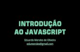 JavaScript - Introdução com Orientação a Objetos