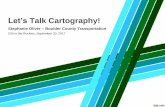 2017 Collaberation Across Boundaries (GISCO) Track: Let's Talk Carography!