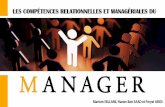 Les compétences relationnelles et managériales du manager