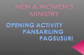 Men & women’s ministry Spiritual Assessment